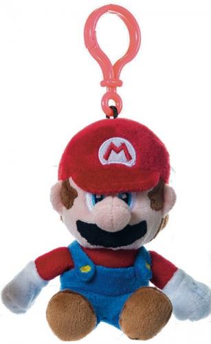 Nintendo Super Mario / Luigi Pl�sch Bagclip 18cm - Auswahl: Mario
