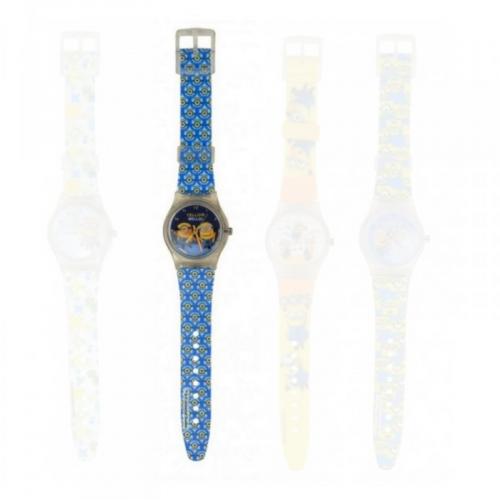 Minions Armbanduhren - Auswahl: Blau/Hellblau