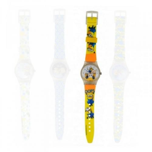 Minions Armbanduhren - Auswahl: Gelb / Oops