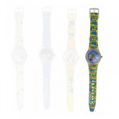 Minions Armbanduhren - Auswahl: Gelb/Blau