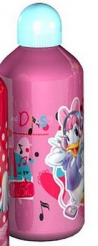 Disney MINNIE MAUS/DAISY DUCK Alu 400ml Flasche - Auswahl: Daisy Duck/Pink