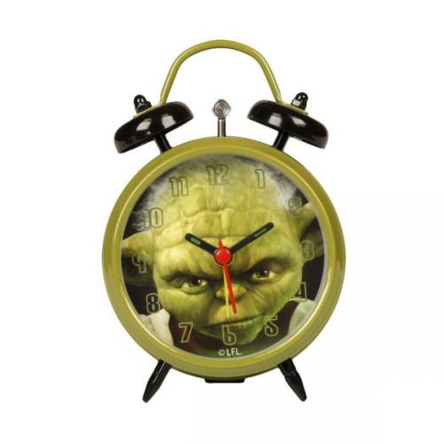 Wecker Uhr Tischuhr mit Alarm Star Wars 8,5cm - Auswahl: Yoda