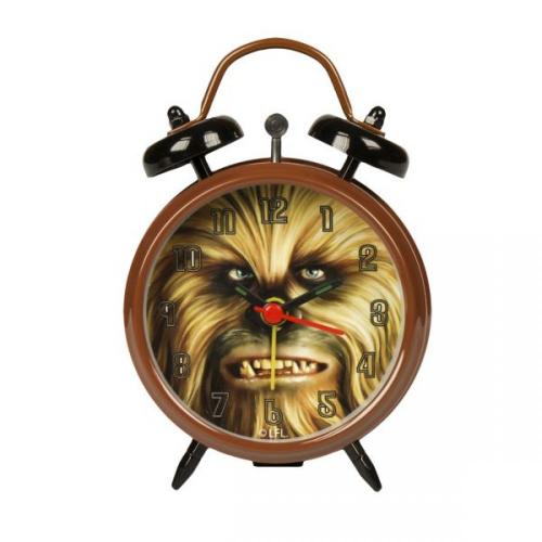 Wecker Uhr Tischuhr mit Alarm Star Wars 8,5cm - Auswahl: Chewbacca