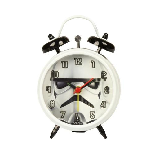 Wecker Uhr Tischuhr mit Alarm Star Wars 8,5cm - Auswahl: Sturmtruppler