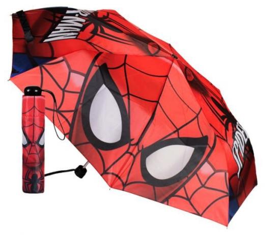 Regenschirm Marvel Spiderman Avengers Taschenschirm faltbar - Auswahl: Spiderman