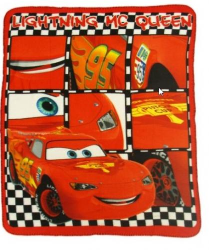 Cars fleecedecke - Auswahl: Lightning Mc Queen - Gr��e: 120 x 140 cm