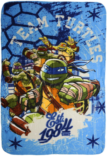 Turtles fleecedecke - Auswahl: Team Turles