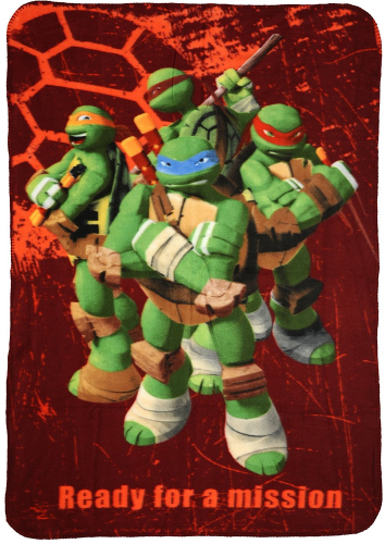 Turtles fleecedecke - Auswahl: Ready for a mission