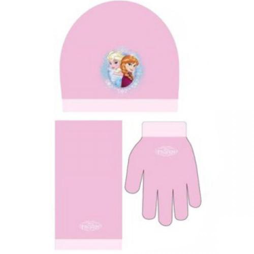 Unbekannt Disney Die Eisknigin Frozen Handschuhe,Schal,Mtze - Auswahl: Rosa 1