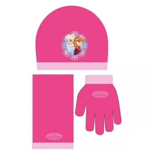 Disney Die Eisknigin Frozen Handschuhe,Schal,Mtze - Auswahl: Pink