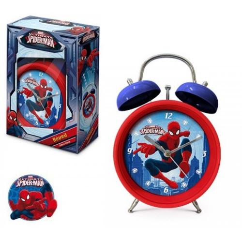 Wecker Star Wars, Disney Frozen, Cars, Paw Patrol, Marvel Avengers, Spiderman - Auswahl: Spiderman