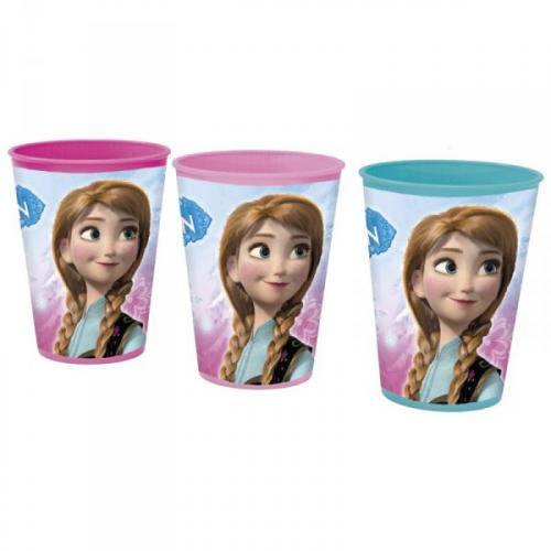 Disney Die Eisknigin Frozen Trinkbecher 3er Pack - Auswahl: 1 x 3erPack