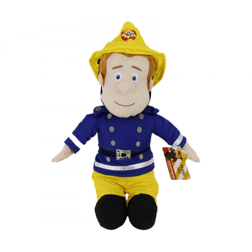 Feuerwehrmann Sam sitzend Kuscheltier 30cm
