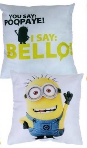 Minions Kissen 40x40cm - Auswahl: Bello