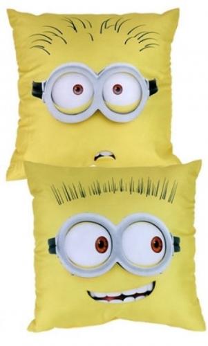 Minions Kissen 40x40cm - Auswahl: Gelb