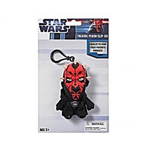 Star Wars Bagclip Darth Maul mit Ton 11cm