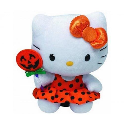 Hello Kitty Baby - Plsch - 15cm Orange Halloween
