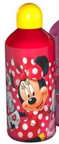 Disney MINNIE MAUS/DAISY DUCK Alu 400ml Flasche - Auswahl: Minnie Maus/Rot