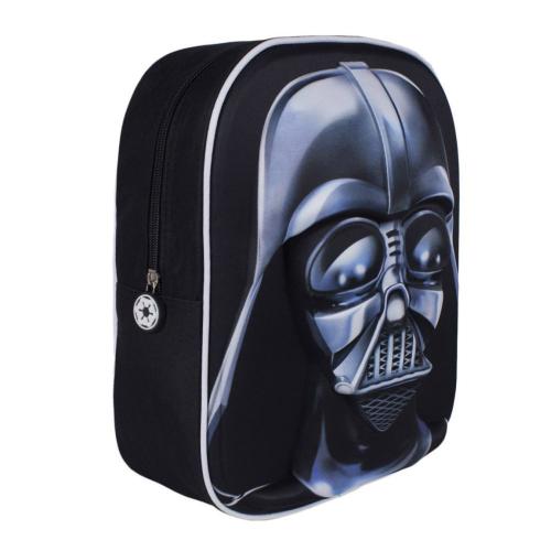 Rucksack 31cm 3D-Look STAR WARS BATMAN SUPERMAN DISNEY FROZEN - Typ: Star Wars (Dath Vader))