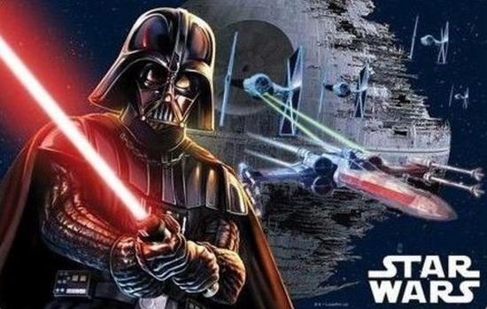 Star Wars Tischset 3D - Auswahl: Darth Vader
