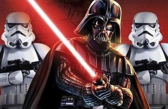 Star Wars Tischset 3D - Auswahl:  Typ Darth Vader Stormtrooper