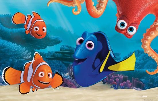 Disney Findet Dorie Platzdeckchen Tischset 3 D - Auswahl: Typ Dorie & Hank