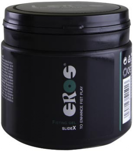 Eros Fisting Gel SlideX Gleitgel Gleitmittel Silikon-Wasserbasis 500 ml