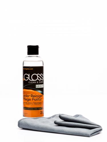 beGloss beGLOSS! CLEAN & CARE LEDER POLIERSET 250 ml