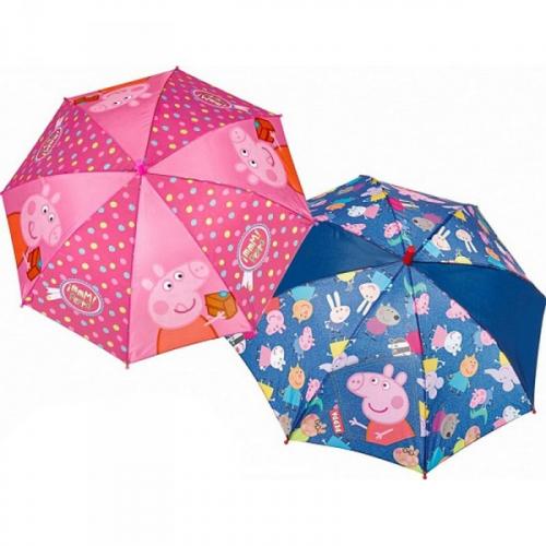 Peppa Wutz Pig Regenschirm Automatik - Farbe: Rosa