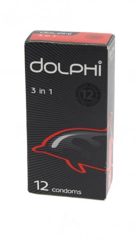 Dolphi Condoms DOLPHI Kondome 12 Stck - Auswahl: 3in1