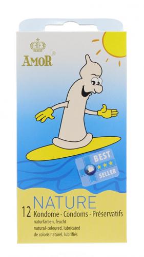 Amor Kondome 12er - Auswahl: NATURE - Menge: 1 Packung