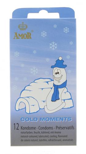 Amor Kondome 12er - Auswahl: COLD MOMENTS - Menge: 1 Packung