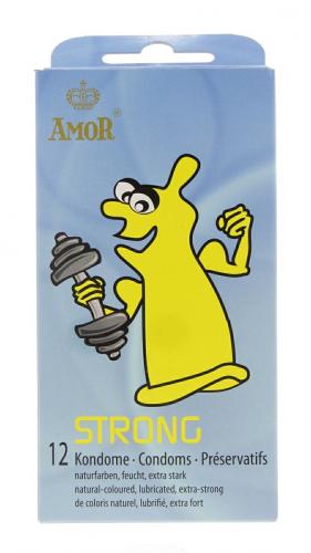 Amor Kondome 12er - Auswahl: STRONG - Menge: 1 Packung