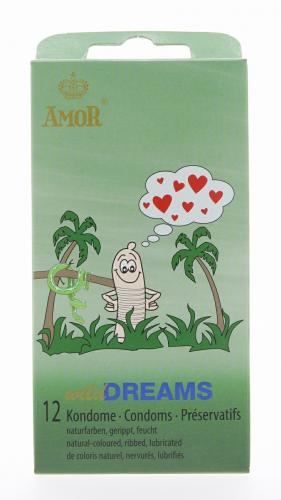 Amor Kondome 12er - Auswahl: wild DREAMS - Menge: 1 Packung