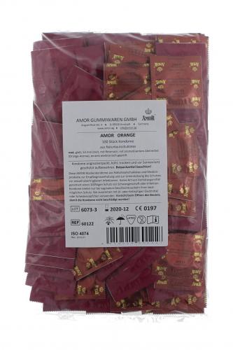 Amor Kondome 100er - Auswahl: ORANGE