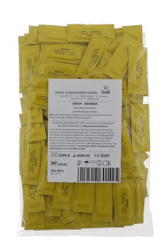 Amor Kondome 100er - Auswahl: BANANA