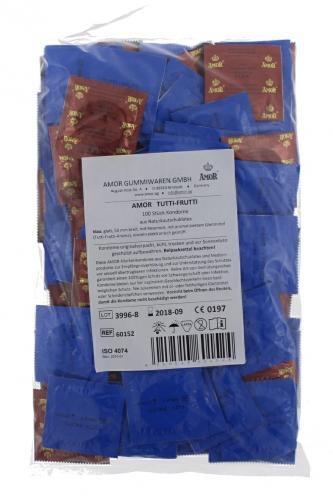 Amor Kondome 100er - Auswahl: TUTTI-FRUTTI
