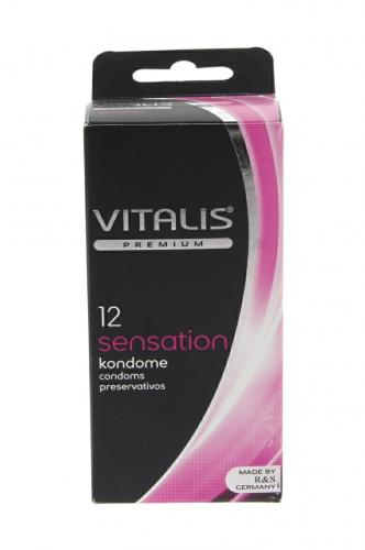 Vitalis 12er - Auswahl: Sensation Rillen Noppen