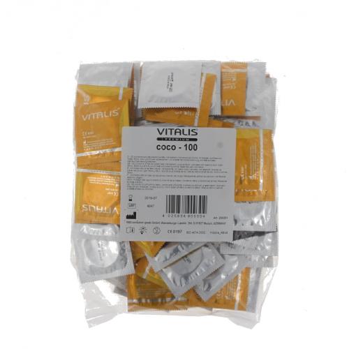 Vitalis Kondome 100er - Auswahl: Aroma Kokos
