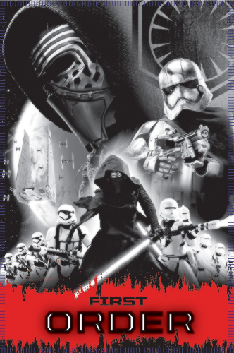 Disney Star Wars Fleecedecke 100x140cm - Auswahl: First Order