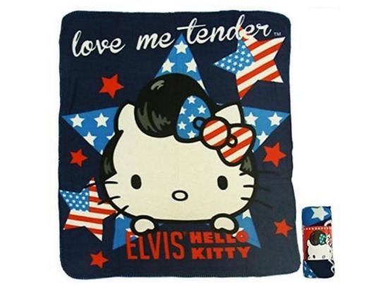Hello Kitty elvis fleecedecke