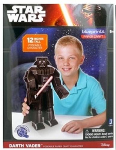 Jazwares Star Wars Papercraft Figuren - Auswahl: Darth Vader