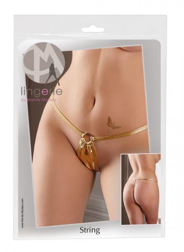 Mandy Mystery String - Farbe: gold - Gre: S/M
