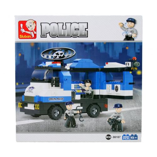 Sluban Polizei mobile Polizeistation M38-B0187
