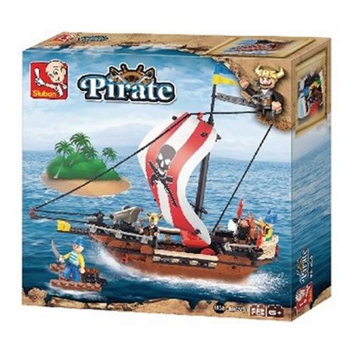Sluban Piraten Piratenschiff 226 Teile M38-B0279