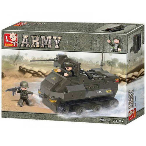 Sluban Armee Panzerfahrzeug 179 Teile M38-B0281