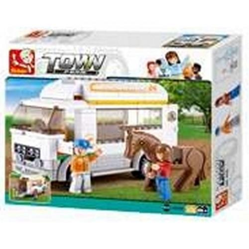 Sluban Town Pferdetransport 170 Teile M38-B0559
