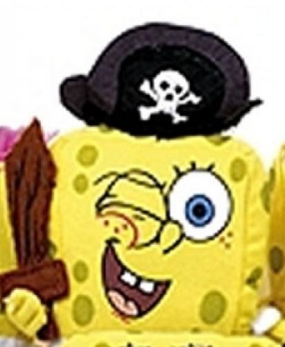 Spongebob Pl�sch 6 sortierte 12cm - Auswahl: Pirat