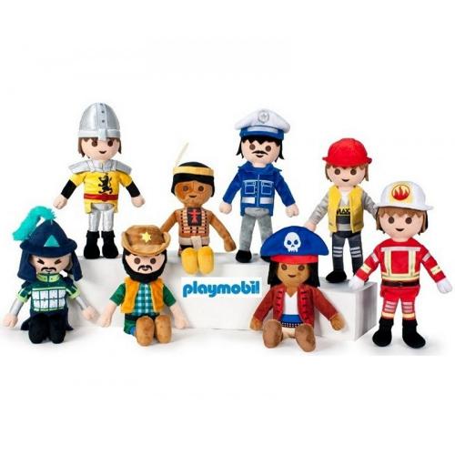 PLAYMOBIL Plsch 8 sortierte 30cm - Auswahl: Feuerwehrmann