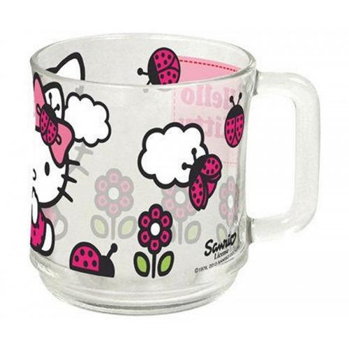 Hello Kitty Glass 10x11x8cm